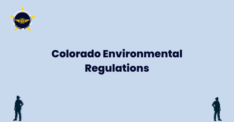 Colorado Environmental Regulations