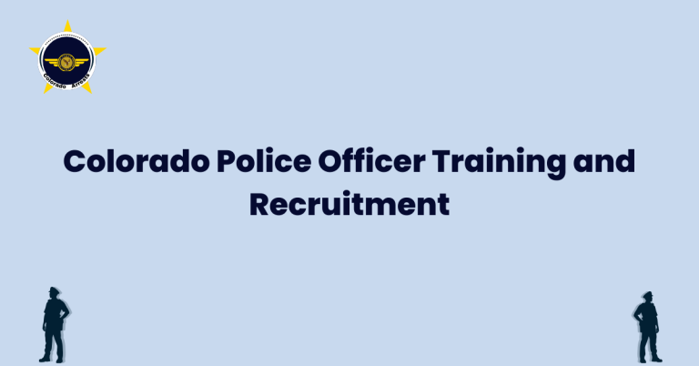 Colorado Police Officer Training and Recruitment