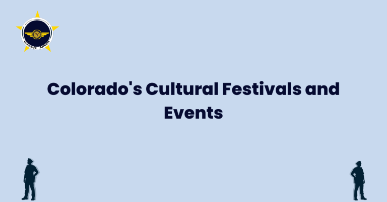 Colorado's Cultural Festivals and Events