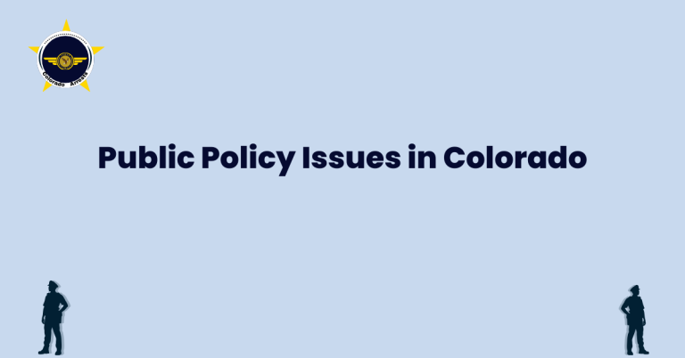 Public Policy Issues in Colorado